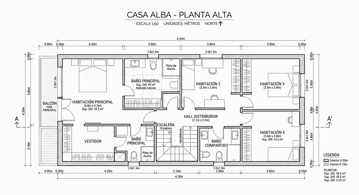 Planta Alta Alba